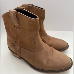 Santa Fe Boot Co. Leather Ankle Boots - Size 8